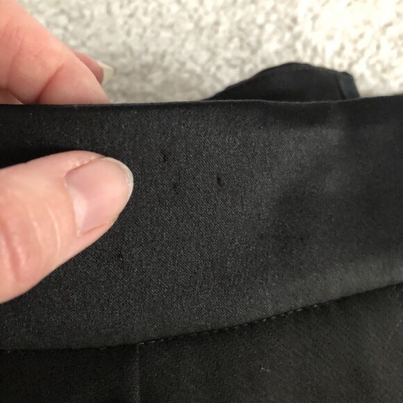 White House Black Market Dress Pants Womens 10 Long Pleated Straight Leg Career - Picture 14 of 15